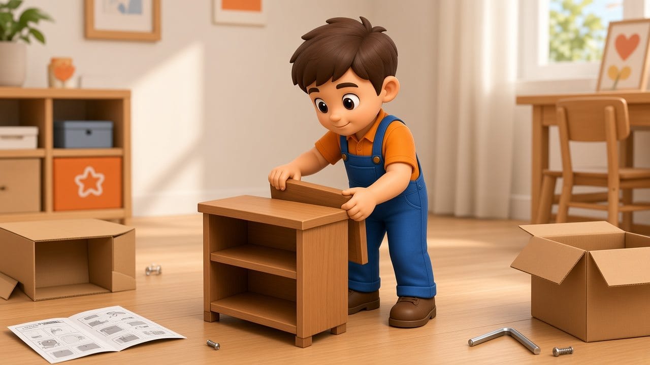 Lắp Tủ, Kệ Mới Mua: Nên Gửi Gì Cho Tasker